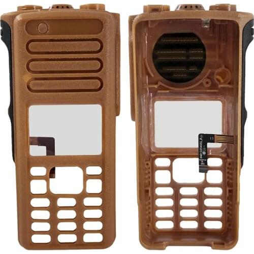 VBLL Replacement Repair Kit Case Housing for Motorola XPR7550 Portable 2Way Radio Brown