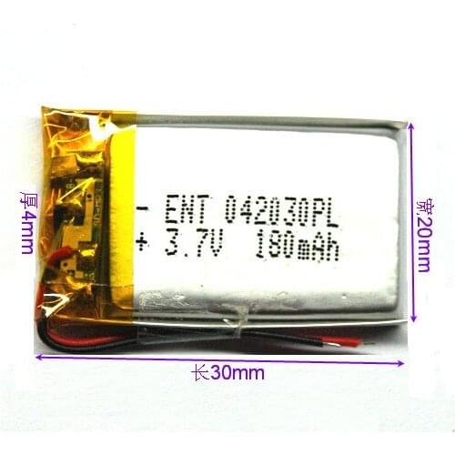 200MAH MP3MP4 Bluetooth headset traffic recorder 402030 3.7V polymer lithium battery