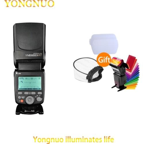 Yongnuo YN686EX-RT 2000mAh Li-ion Battery Speedlite GN60 2.4G Wireless HSS 1/8000s TTL/M/MULTI Flash Light YN686 for Canon DSLR
