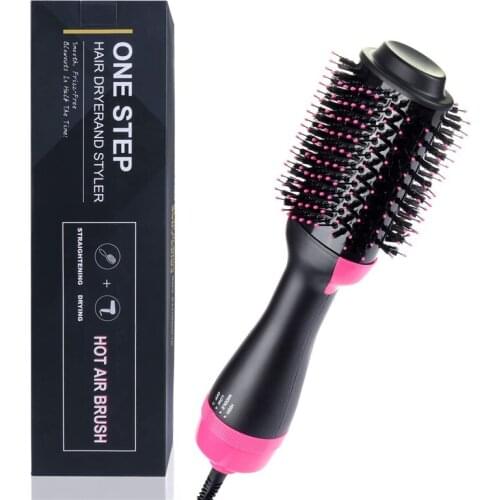 Multi-Functional 3 in 1 Hair Straightener Curler Beauty Equipment Women Hir Dryer Comb 1000W Hair Dryer Comb