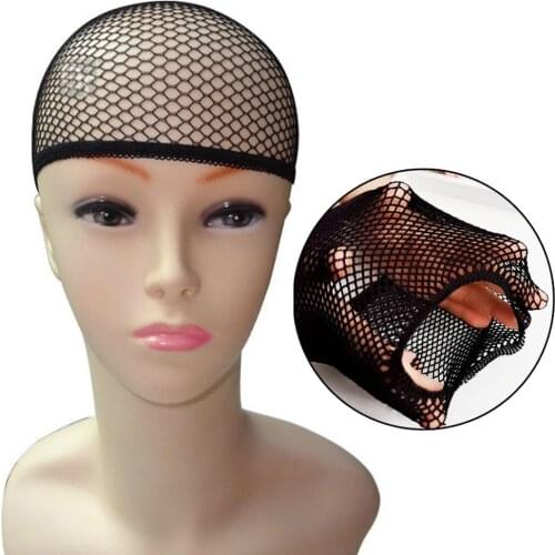 High Stretchy Snood Wig Liner Cap Cover Mesh Hair Net Hat Hairpiece Accessory