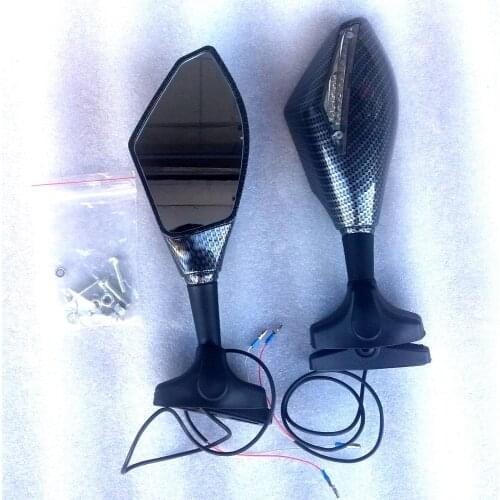 ZX 9R Motorcycle Rearview Mirror with turning light For Kawasaki ZX9R 1994-2003 ZX-9R 1995 1996 1997 1998 1999 2000 2001 2002