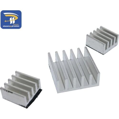 10set 30pcs/lot Raspberry Pi 3 Heatsink Fans Pure Aluminum Heat Sink Set Kit For Cooling Raspberry Pi 2 New Cooler
