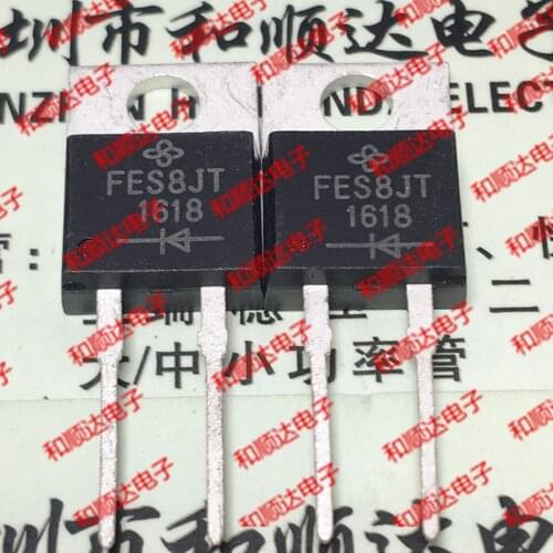10pcs/lot FES8JT new spot TO-220 fast recovery 800V 6A