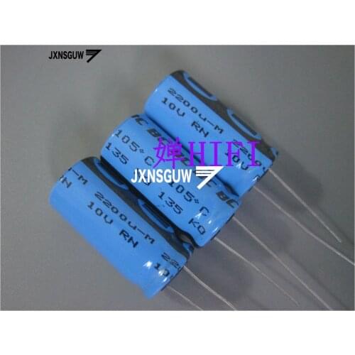 20PCS Original PH KO135 10V2200UF 12.5X25MM blue VISHAY electrolytic capacitors KO 135 2200uF/10v 105degrees BC 135KO 2200UF 10V