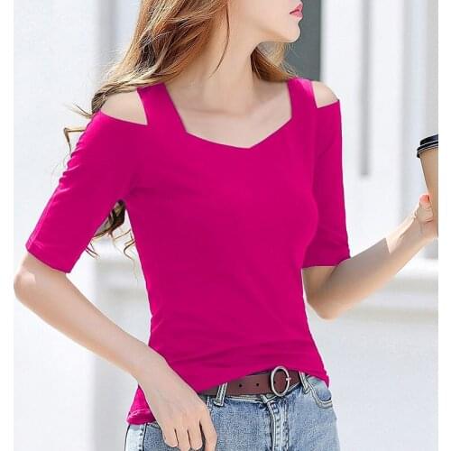 2021 Sexy Women Dance Shirt Tops Ballroom Modern Salsa Tango Samba Latin Training Shirts Sling Female Adult Mid-sleeve Dancewear