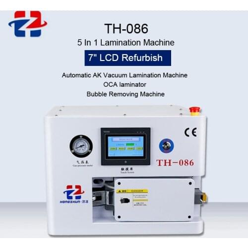 Automatic Capping Vacuum OCA Lamination Machine Bubble Removing Machine For Phone LCD Screen Edge Refurbishing Repair Machine
