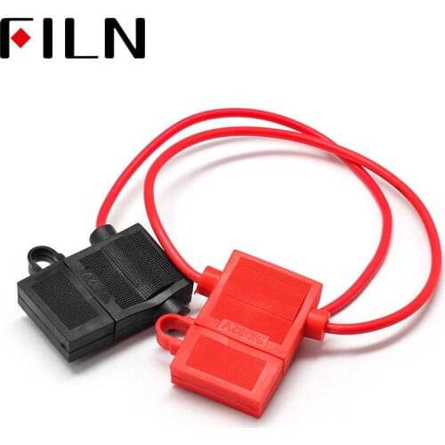 FILN Fuse Holder Base Waterproof Insert Insurance seat fuse base with wire for car use