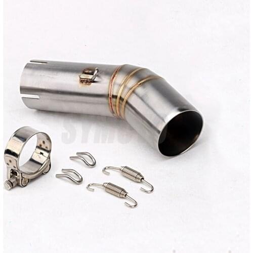 Motorcycle Exhaust Muffler Middle Link Pipe Full System Slip On For Suzuki GSXR600 GSXR750 2011 - 2017 GSXR 600 750 L1 L2-L6 L7