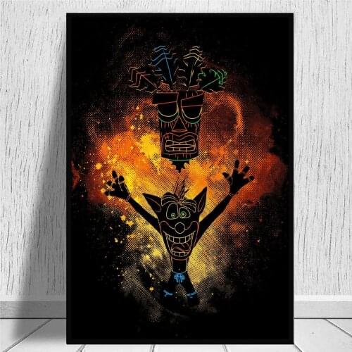 Nsane Anime Art Canvas Painting Print Poster Picture Wall Modern Minimalist Bedroom Living Room Decoration No Frame