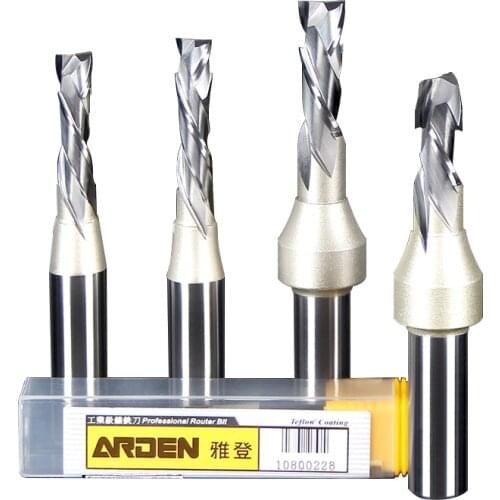 Woodworking Tool Tungsten steel Two Flutes Complex End Mill CUTTER Arden Router Bits