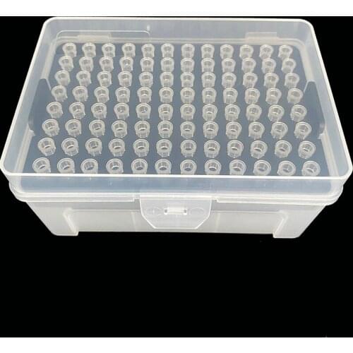 Lab Transparent 10ul Micro Pipette Tip Disposable Pipette Tips with Filter Low Retention