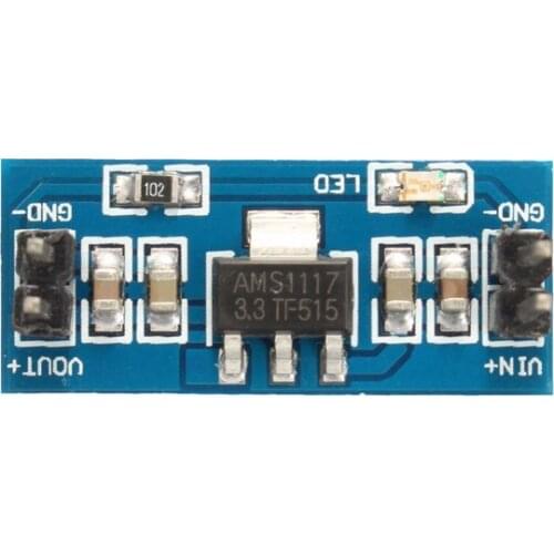 4.5V-7V to 3.3V AMS1117 Power Supply Regulator Sensor Module