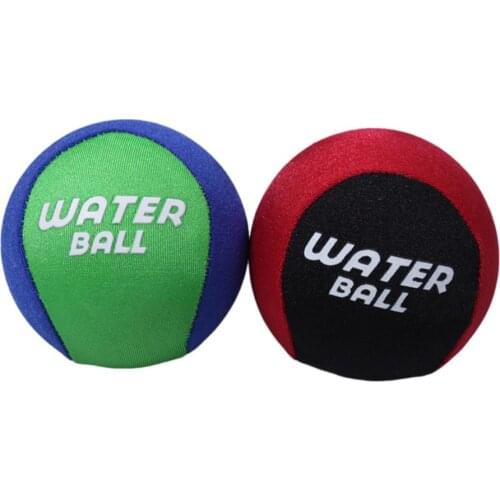 2PCS Water Bouncing Ball Swimming Pool Bounce Water Surf Ball Water Skimming Jumper Ball Kids Adult Pool Beach Sports Toys