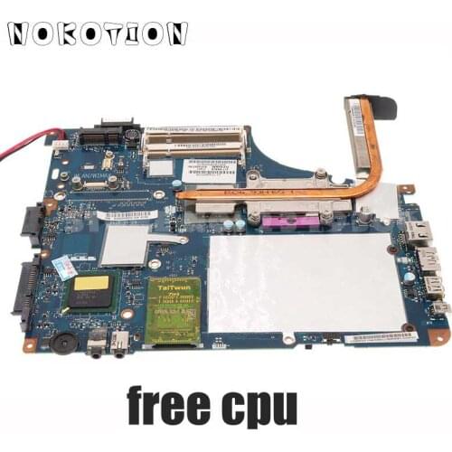 NOKOTION K000069570 LA-4581P Main Board For Toshiba Satellite A350 A355D Laptop Motherboard Socket S1 DDR2 Free CPU