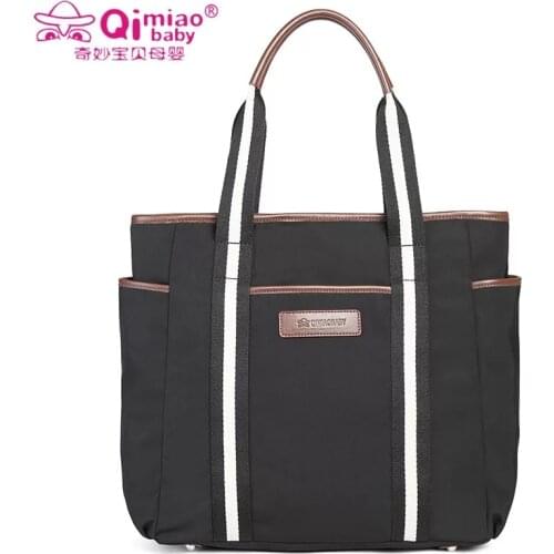 2019 New Multi-function Mummy Bags Baby Diaper Bags Mommy Bags Commuter Bags Large Capacity Waterproof Fashion and Durable