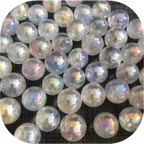 Aura Clear Quartz Ball New Arrivals Natural Polished Crystals Healing Spheres For Gifts