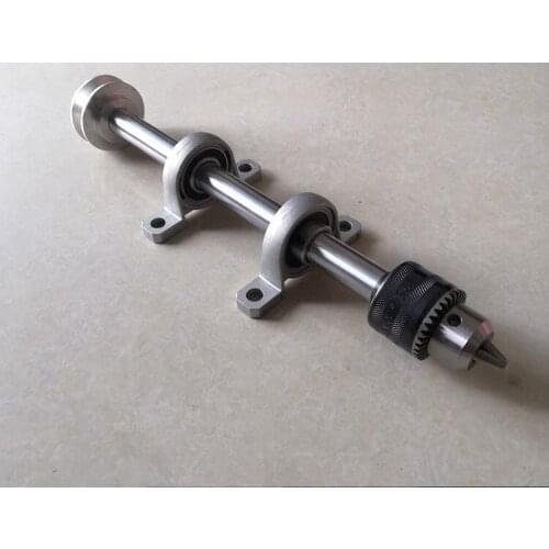 Traverse machine, punching machine, modified spindle, extended B16 chuck