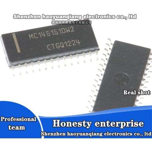 5PCS Free shipping Genuine original chip IC MC145152DW2 frequency synthesizer chip SOP-28