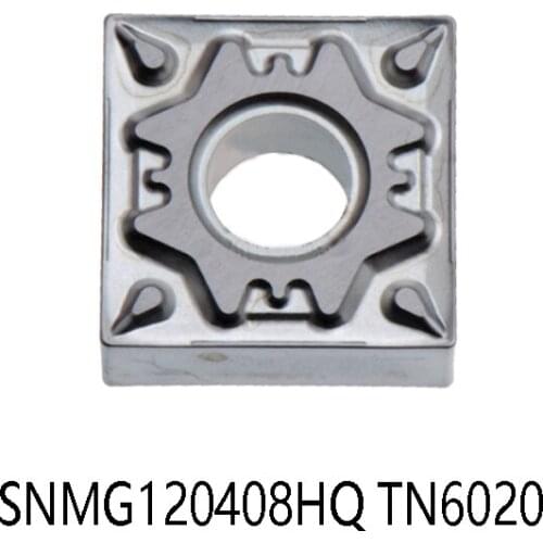 100% Original 10pcs SNMG120408HQ TN6020 Lathe Cutter SNMG120408 HQ SNMG 120408 Carbide Inserts SNMG12 Turning Tools