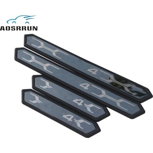 Накладки на пороги Toyota AOSRRUN China At AliExpress