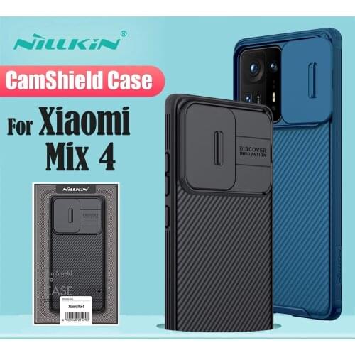 For Xiaomi MIX 4 Case NILLKIN CamShield Pro Case Slide Camera Cover Lens Privacy Protection Phone Housing For Xiaomi Mix4 Cover