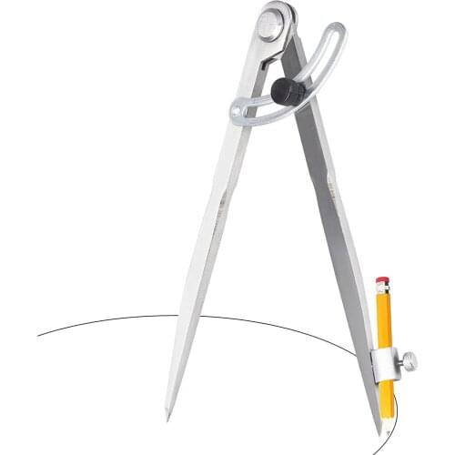 Woodworking Compass Drawing Carpenter Compass 100MM-300MM Circular Marking Tool Design Layout Tool For Geometry Drawing Drafting