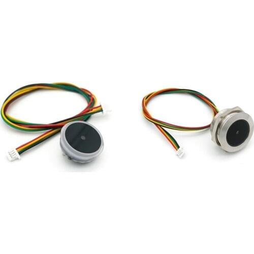 Stainless Steel LED Control Ring Indicator Light UART Interface 1D/2D Bar Code QR Code Barcode Reader Module