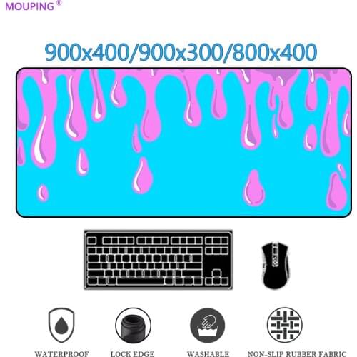 Artisan Mouse Pad Pc Gamer Black Desk Mat Large Mouse MousePad Xxl Art Table Deskpad Anime Carpet Computer Accessories Play Mat