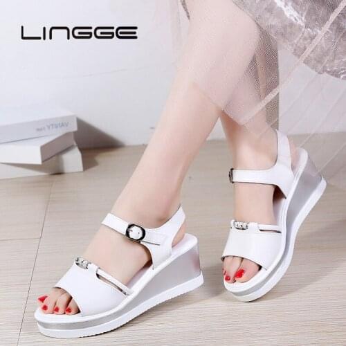 Женская обувь на каблуке LINGGE China At AliExpress