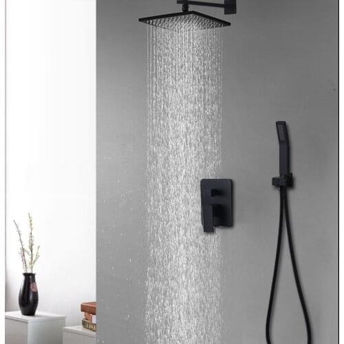 NIKECAN Black Shower Systems