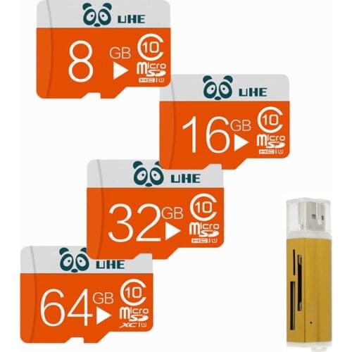 Newest micro sd card 8GB 16GB 32GB 64GB SDXC/SDHC class 10 Flash Memory Cards micro sd with card reader for smartphone/camera