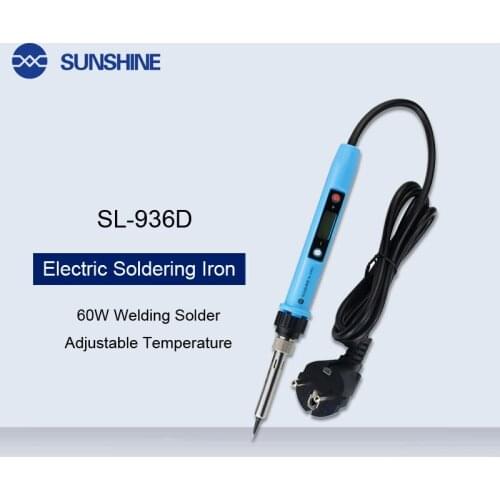 SL-936D 80W Portable Adjustable Temperature Electric Soldering Iron 60W Welding Solder Rework Station Heat Pencil Repair Tools