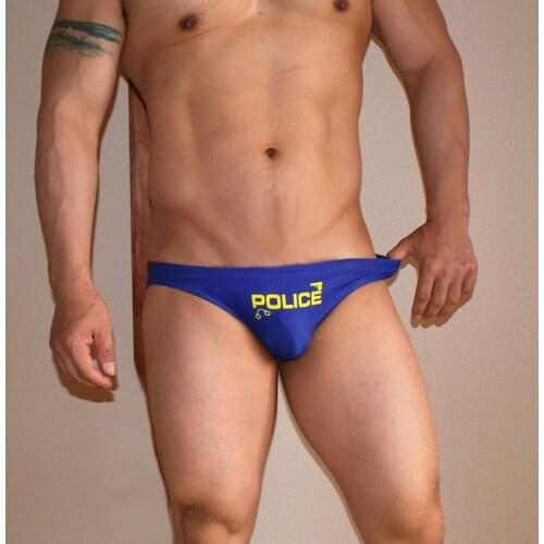 WD218 new sexy men beach bikinis swim briefs trunk hot narrow side tight men swimwear sunga pool swimsuits small size