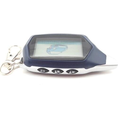 Russia version C9 LCD remote controller for StarLine C9 two way car alarm system 2-way signal FM transmitter C9