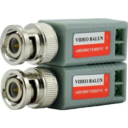 10pcs(5Pairs) AHD/TVI/CVI CCTV Twisted BNC Passive Video Balun Transceiver COAX CAT5 Camera UTP Cable Coaxial Camera DVR