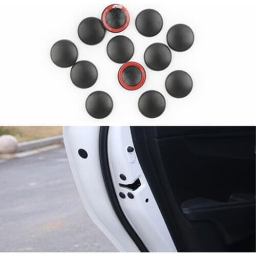 12Pc Car Door Lock Screw Protector Cover Auto Accessories For Suzuki SX4 SWIFT Alto Liane Grand Vitara Jimny S-Cross