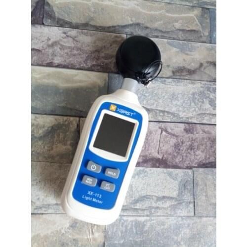 2021 XEAST Hot Sales Lux/Fc Photometer Enviromental Tester Digital LED Light Lux Meter Photography Illuminom