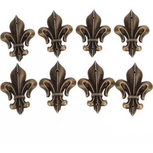 Furniture Decorative Box Corner Protector Guard Desk Edge Cover 45x28mm Pack Of 8