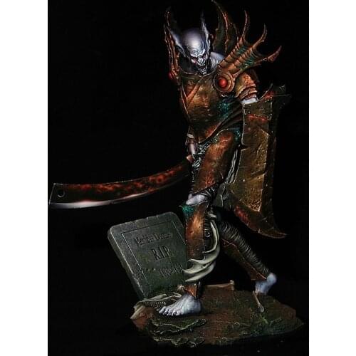 Resin Figure 1/24 ancient warrior stand Model Unassambled Unpainted Figure Building Kit