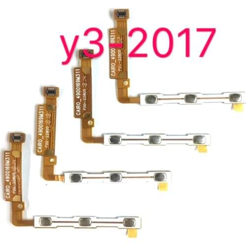 Power ON OFF Volume Up Down Side Button Flex Cable For Huawei Y3 2017 Power On Off Volume Switch Flex