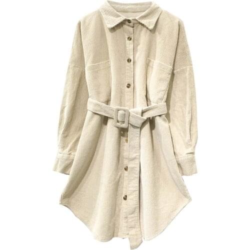 HKSZ Women's Corduroy Shirts