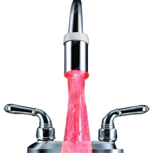 Single Red color led faucet light