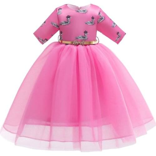 Girls Dresses Princess Dress for girls Dancing Formal Wedding Birthday Party Fancy Girl Children Stage Fantasy Cloth Tutu