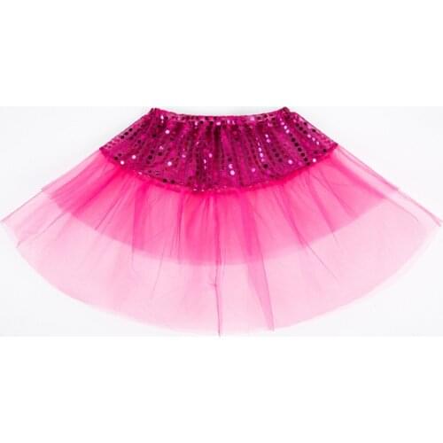 Rose red Baby Skirt Childrens Clothing Girls Tutu Skirts Fashion Casual Pettiskirt Princess Wild Child Childrens Sequin skirt