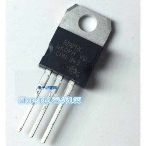10PCS BDW93C TO-220 BDW93 TO220 NPN Darlington Transistor new original