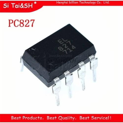10PCS PC827 DIP-8 PC827 DIP EL827 TLV827 TLV-827 New Original