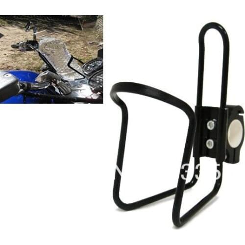 Motorcycle Accessories Parts 1 Pcs BLACK Motorcycle ATV Bike Bar Can Cup Drink Water Bottle Holder Stainless