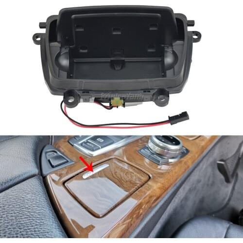 Car Ashtrays Center Console Ashtray Assembly Box For Bmw 5 Series F10 F11 F18 2010-2017 51169206347 Auto Accessories