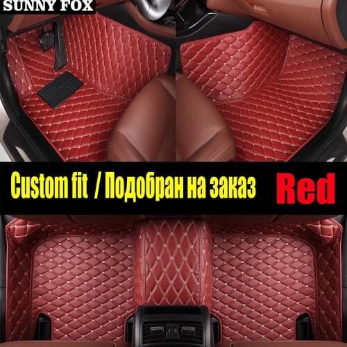 Car floor mats for Infiniti Z62 QX56 QX80 5D car-styling accessories all weather rugs liners carpet (2010-present)